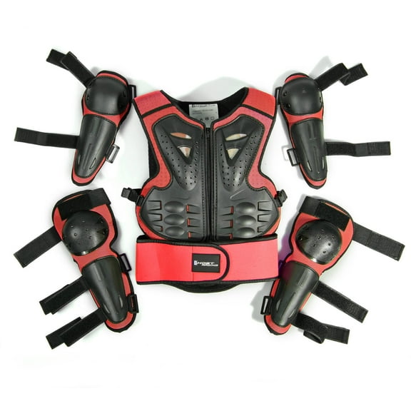 ZPAQI Kids Motorcycle Full Body Armor Racing Motocross for Jacket Spine Chest Protecto