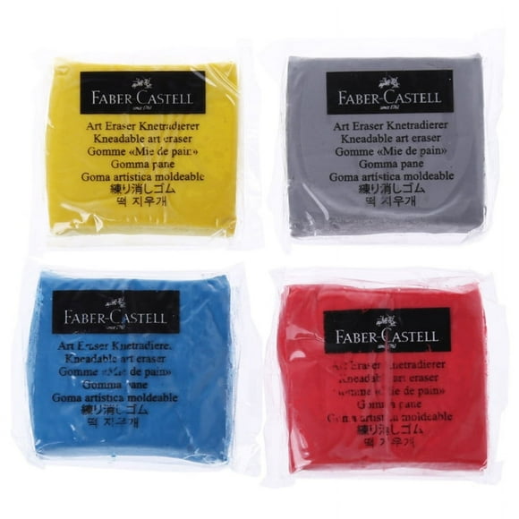 ZPAQI Kneaded Art Eraser Soft Durable Sketch Putty Rubber for Student Color Randomly