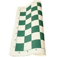 thumbnail image 1 of ZPAQI Leather Chess Board Roll-up Tournament Chess Mat Non Slip Soft Chessboard, 1 of 17