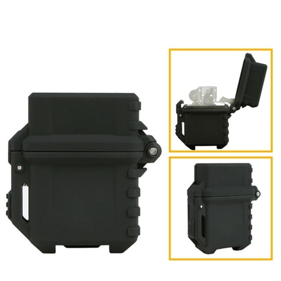 ZPAQI Lighter Container Lighter Organizer Lighter Holder Outdoor Camping Survival Tool