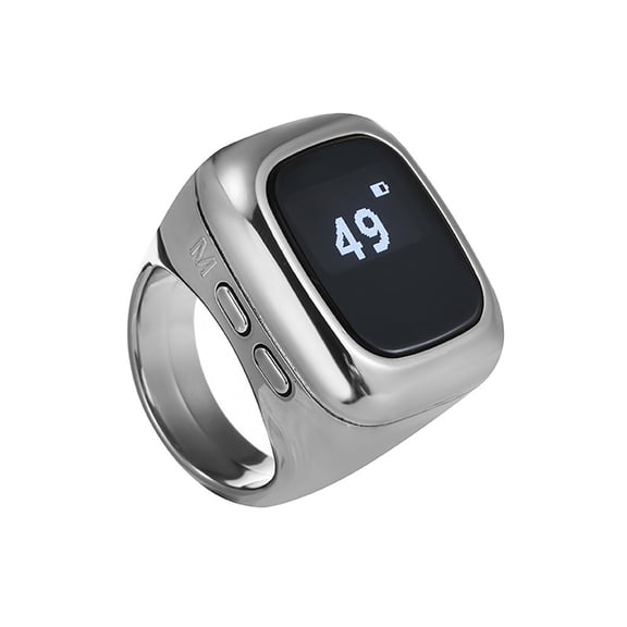 ZPAQI Lightweight Finger Counter with Large OLED Display 4-Channel Multifunctional