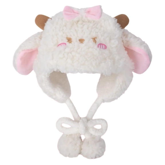 ZPAQI Lovely Ear Hat Student Girl Ear Muffs Hat for Outdoor Cycling Snowboarding