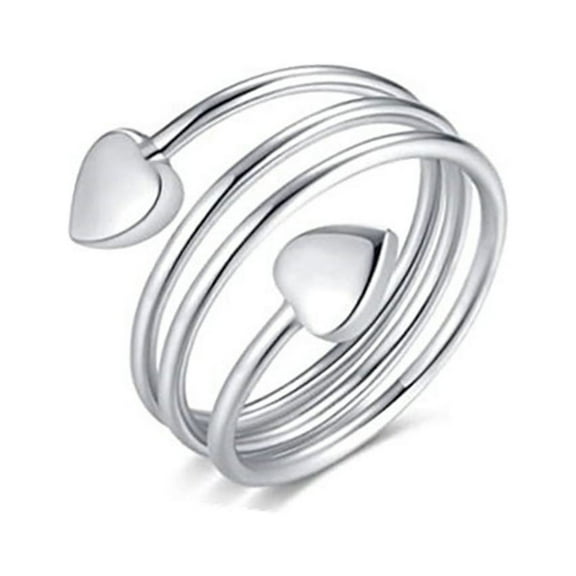 ZPAQI Lymphatic Drainage Therapeutic Magnet Therapy Rings for Women Men Adjustable