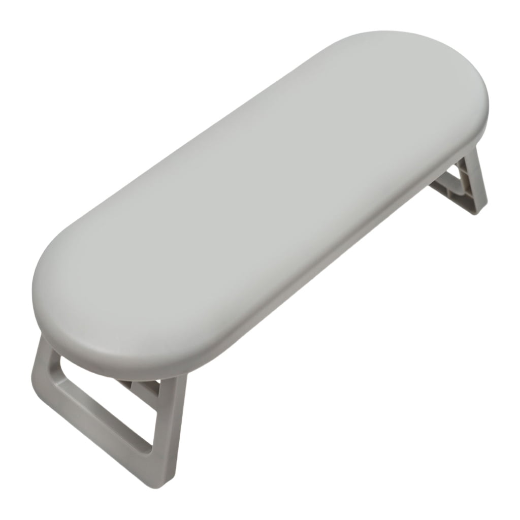 ZPAQI Manicure Hand Rest with Plastic Mat Foldable Nail Arm Support for ...