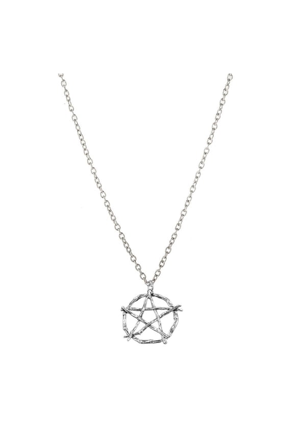 Men Women Gothic Star Necklace Witchcraft Amulet Choker Necklace Jewelry