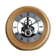 ZPAQI Metal Desk Clocks Pendulum Clock Desktop Watches Birthday Gift