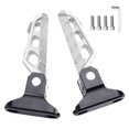 thumbnail image 1 of ZPAQI Metal Footrest Pedals Foldable Footrests Compact Folding Foot Pegs for, 1 of 17