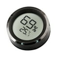 ZPAQI Mini Digital Display Cigar Humidor Hygrometer Thermometer