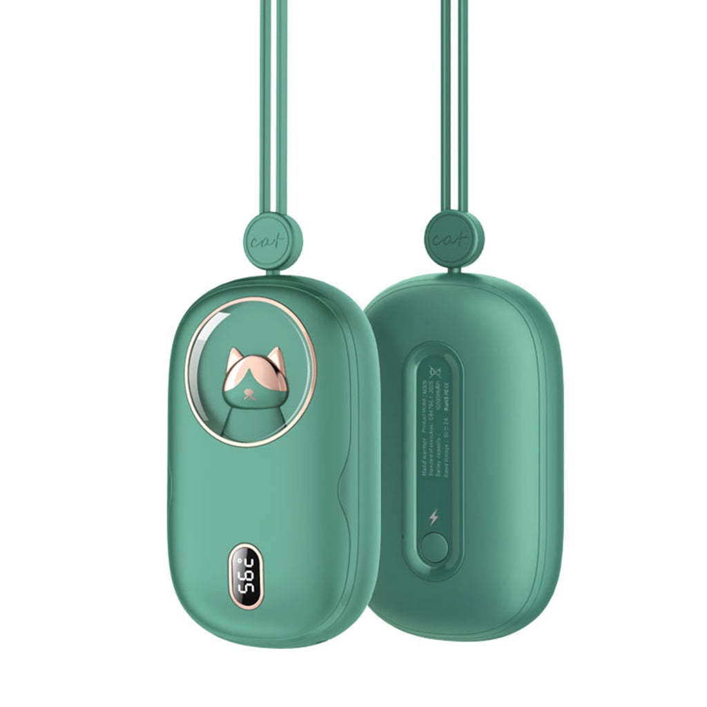 ZPAQI Mini Hand Warmer Handy Cartoon for Cat USB Rechargeable Electric Warmer