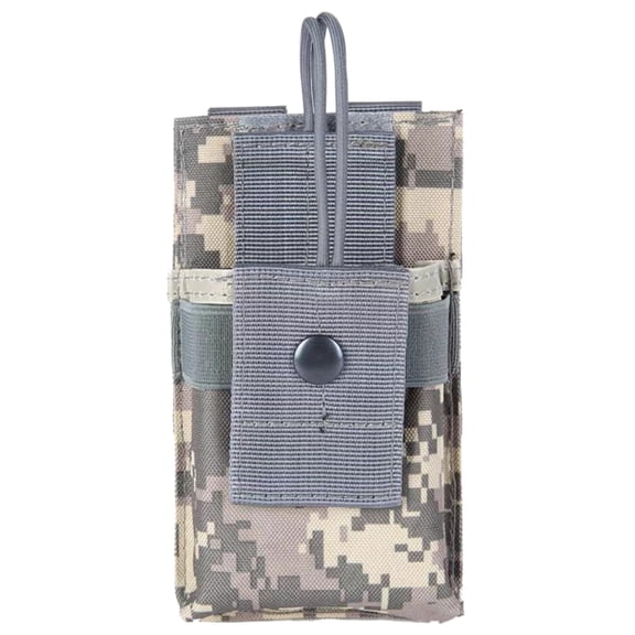 ZPAQI Mini Radio Holder Holster Tactic Walkie Talkie Pouch Bag Interphone Storage Bag