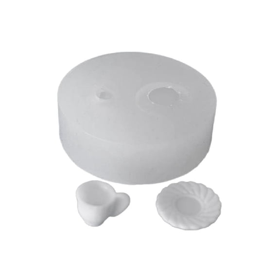 ZPAQI Miniature Candy Toy Moulds DIY Craft Molds Small Dinnerware Shape Moulds