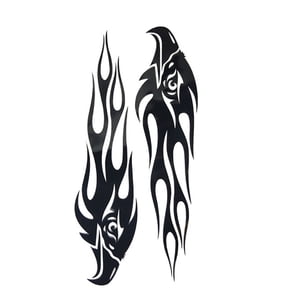 ZPAQI Modified Pasters Personalized Improvement Stickers DIY Custom Car Decoration