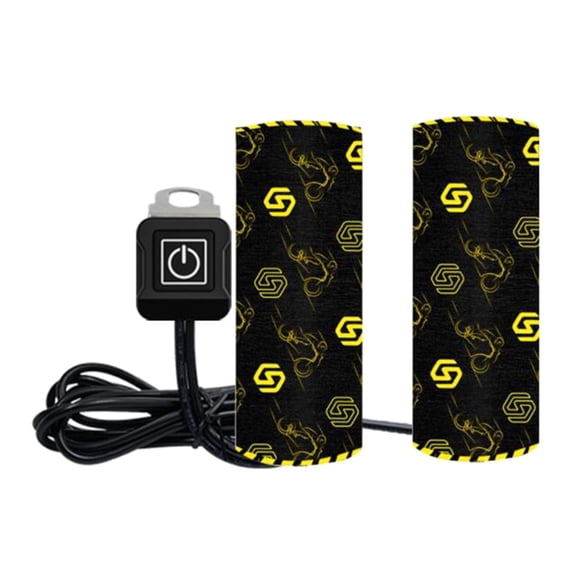 ZPAQI Motorcycle Handlebar Heater Warmer Kit USB DC5V for Snowmobile ATV Heated Grips