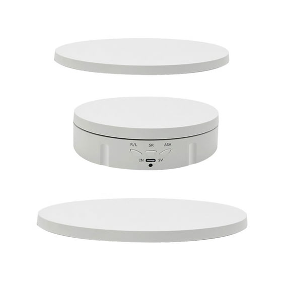 ZPAQI Motorized Rotating Turntable 360 Degree Rotating Remote Control Turntable