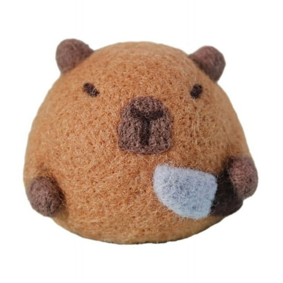 ZPAQI Needle Felting Supplies Kits with Tools Capybara Needle Felting Supplies Kits