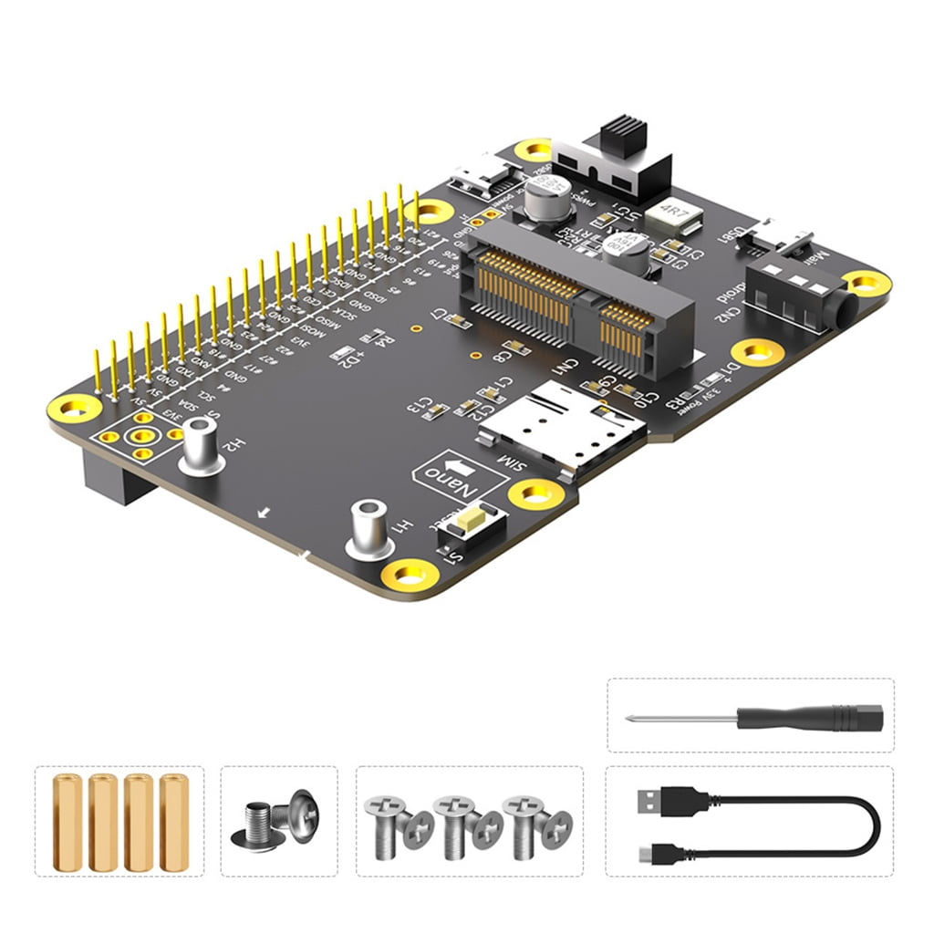 ZPAQI Networking Card Expansion Adapter For RPi Board 3G/4G/LTE ...