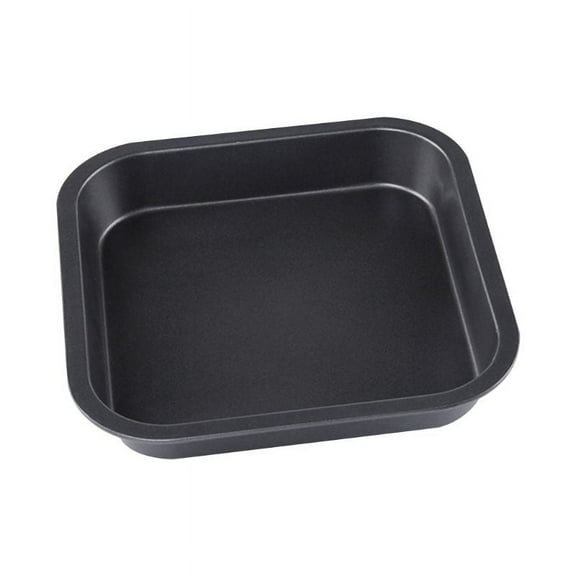 ZPAQI Non Stick Pizza Pan Bakeware Carbon Steel Square Deep Plate Tray Bread Cake Mold Kitchen Baking Tools