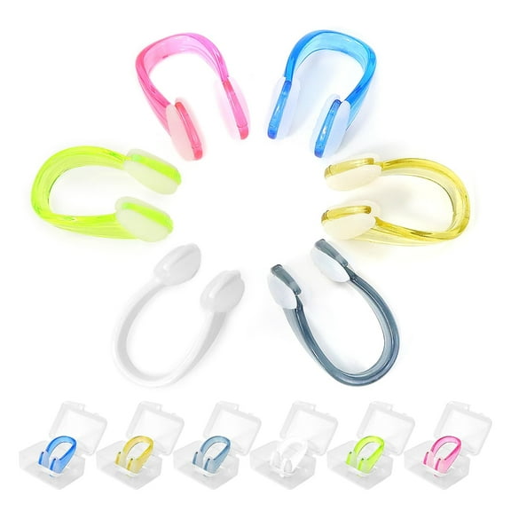 ZPAQI Nose Stop Clips Set, Nose Bleed Stopper Swimming Nose Clip for Adult and Kids