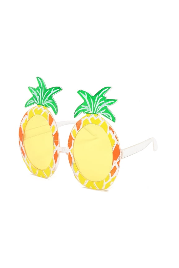 Novelty Pineapple Glasses Fruit Shape Glasses Hawaiian Tropical Sunglasses