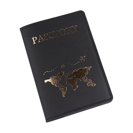 ZPAQI PU Leather Passport Cover Luggage Tag for Women Men Lover Travel Weddings Gift