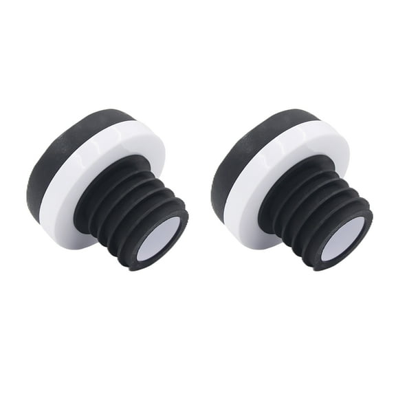 ZPAQI Pack of 2 Rubber Toilet Flange Seal Rings Urinal Drainages Systems for Urinals