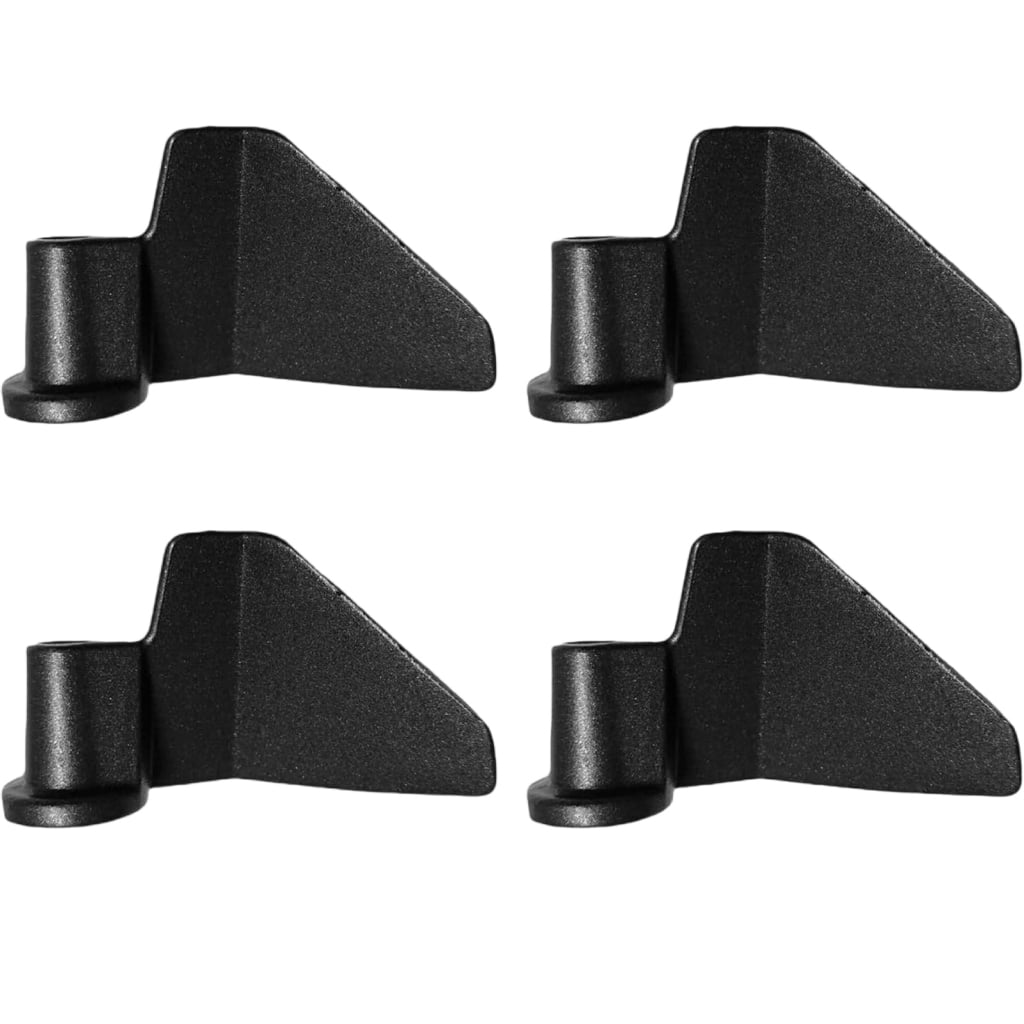 ZPAQI Pack of 4 Professional Bread Maker Paddles Stirring Paddle Metal Texture