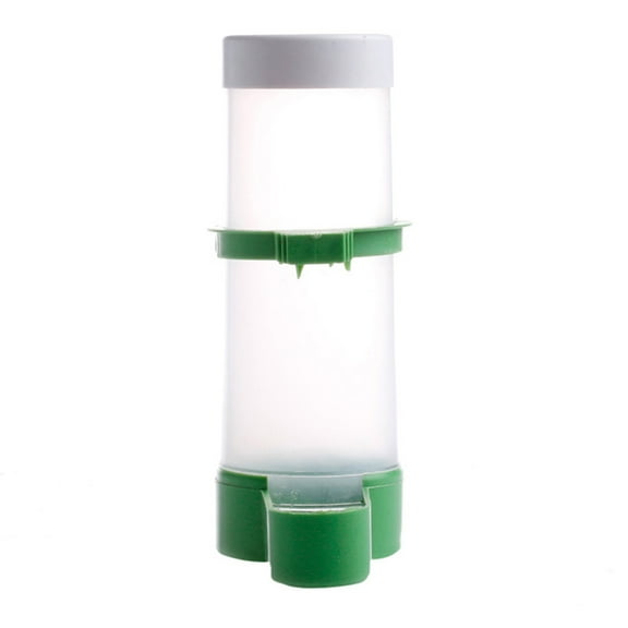 ZPAQI Parakeet Water Dispenser Automatic Feeder No Spill Plastic Container Cockatiel Automatic Feeding Bottle for Cage