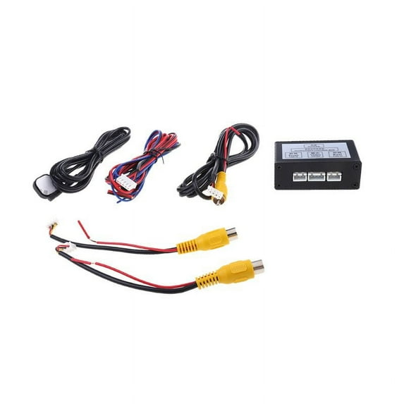 ZPAQI Parking Intelligent Control Box 2Ch Car Camera for Image Video Automatic Switch