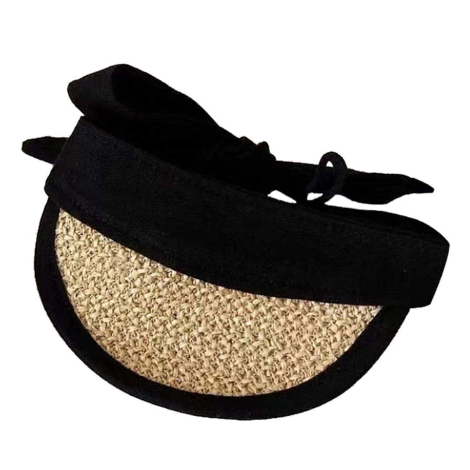 ZPAQI Pet Dog Sun Visors Straw Hat Costume for Small Medium Dogs Puppy