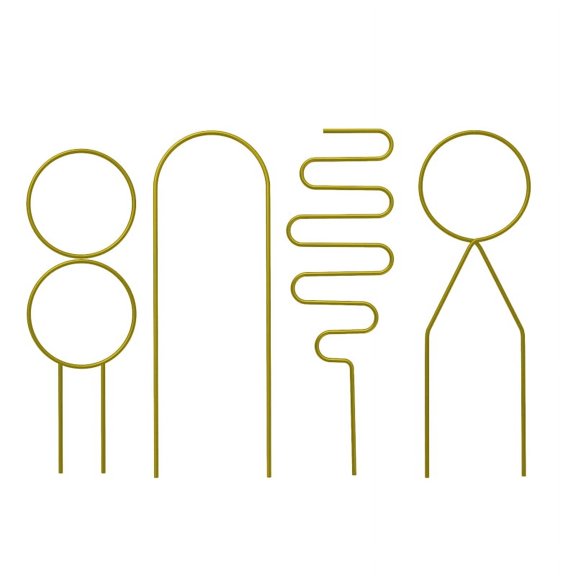 ZPAQI Plant Frame Plant Climbing Holder for Potted Plants Indoor Outdoor Plant Decor