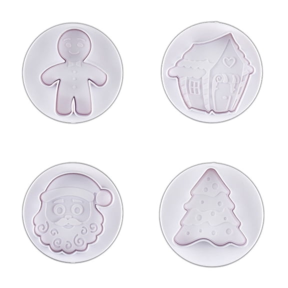 ZPAQI Plastic DIY Cookie Cutters Cartoon Kitchen Baking Tools Easy Cake Decoration