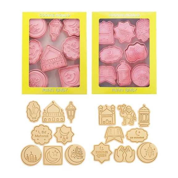 ZPAQI Plastic Mold Chocolate Moon Castles Fondant Cake Candy Soap Moulds for Decor