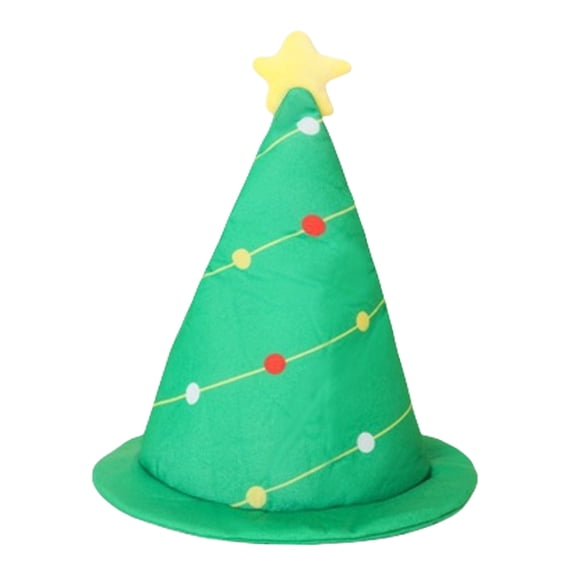 ZPAQI Plush Christmas Tree Costume Hat Unique Designs for Holiday Celebration