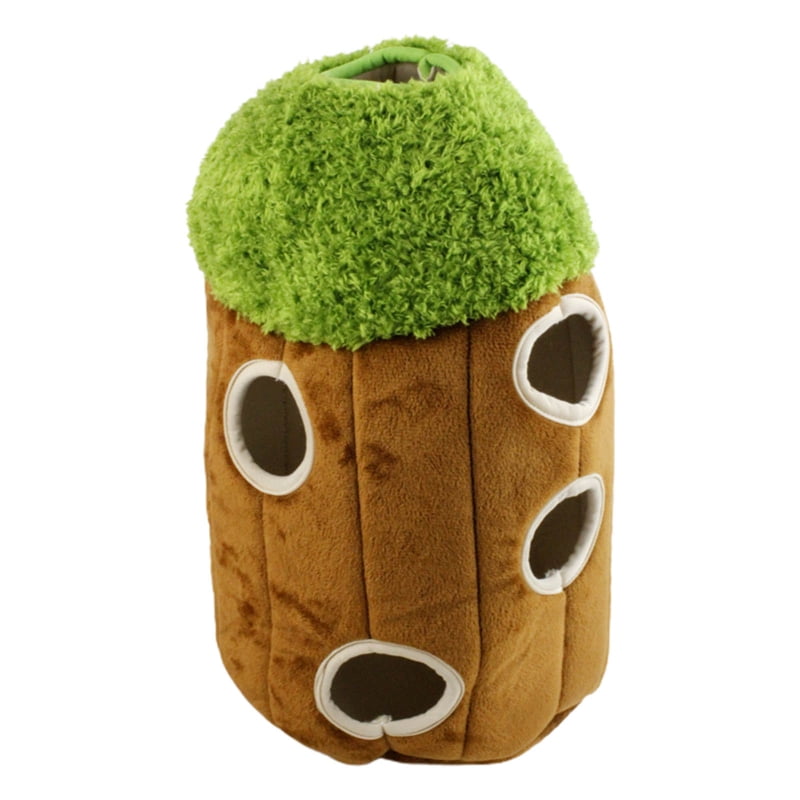 ZPAQI Plush Dog Hide Toys Squeak Puzzle Brain Stimulation for Small