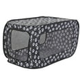 thumbnail image 1 of ZPAQI Pop-Open Kennel Large Portable Cat Cage Bite Resistant Pet Bed Travel Tent Convenient Zipper Closure Mesh Ventilation, 1 of 10