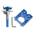 thumbnail image 1 of ZPAQI Practical 35mm Concealed Hinge Drilling Jig DIY Cabinet Drill Guide Woodworking, 1 of 12