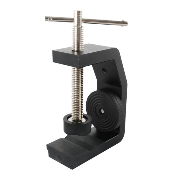 ZPAQI Professional C Clamp Desk Mount 1/4Inch Clip Clamp for Camera Tripod Head