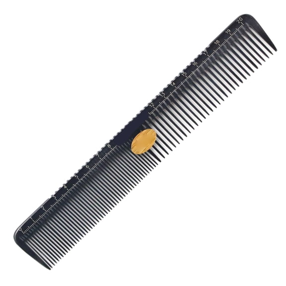 ZPAQI Professional Hair Cutting Comb with Measure Scale Fine Teeth Anti-static Heat Resistant Double Sided Hairbrush Salon Styling Hairdressing Tool
