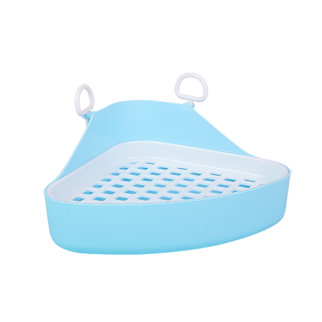 ZPAQI Rabbit Potty Train Rabbit Trays For Cage Rabbit Corner Toilet