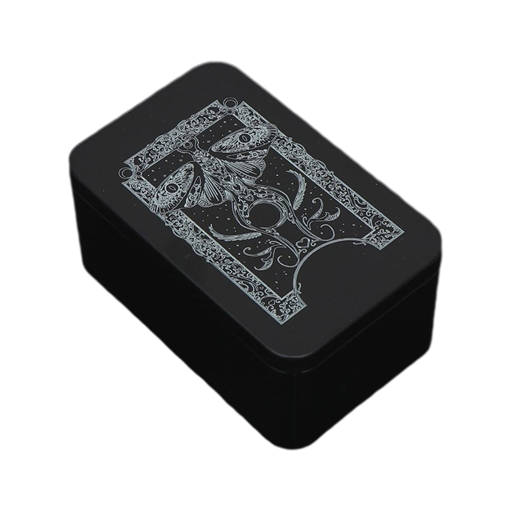 ZPAQI Rectangle Money Coin Carry Box Small Tarots Organizers Jewelry ...