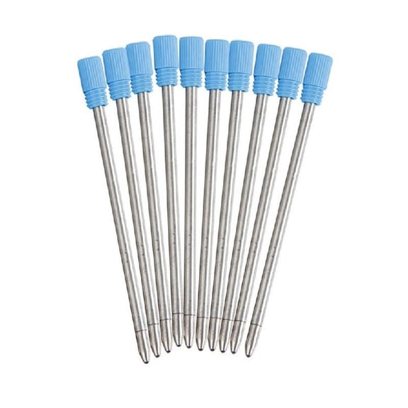 ZPAQI Replacement Refill for Twist Action Ballpoint Pens, Standard Pen Refills