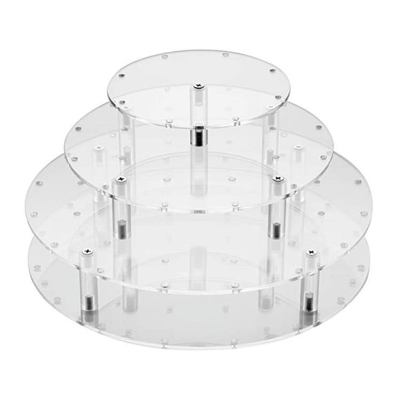 ZPAQI Reusable Lollipop Display Holder Acrylic Transparent Shelf for Party Birthday