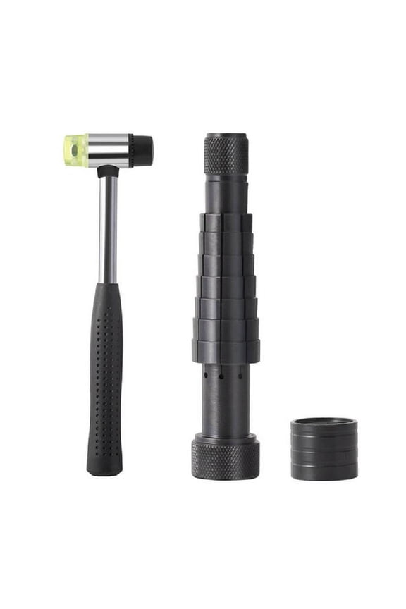 Ring Enlarger Stick with Hammer Ring Mandrel Sizer Expander for Jewelry Making