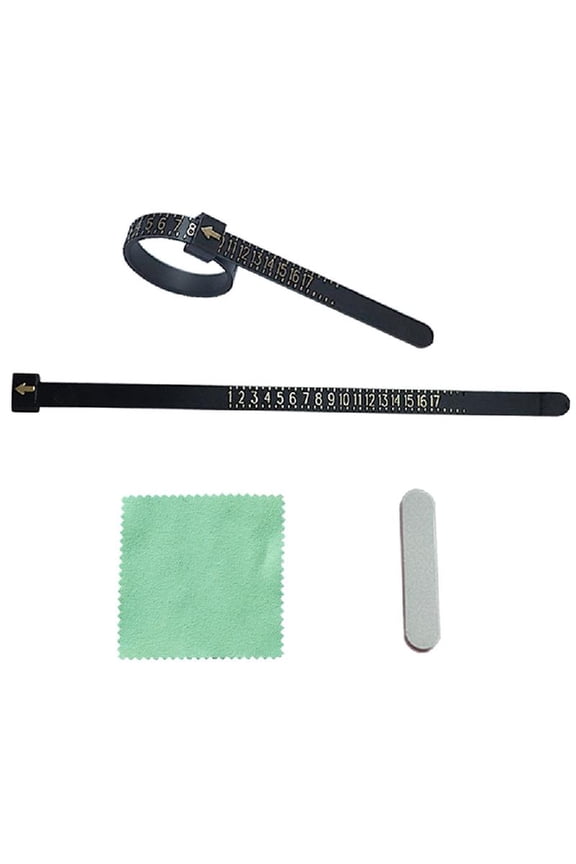 Rings Sizer Size Measure Set Lightweight Measuring Tool for Finger Rings Sizes