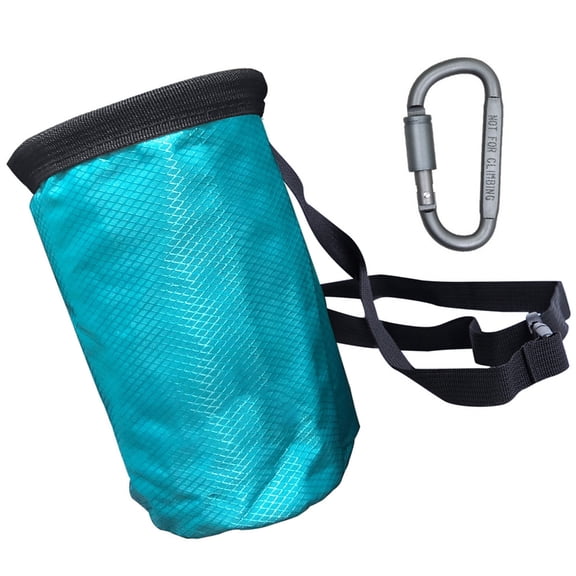 ZPAQI Rock Climbing Chalk Bag Adjustable Drawstring Chalk Bag Bouldering Chalk Bag