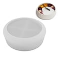 thumbnail image 1 of ZPAQI Round Candle Jar Silicone Mold Cement Flowerpot Molds DIY Concrete Storage Bowl, 1 of 14
