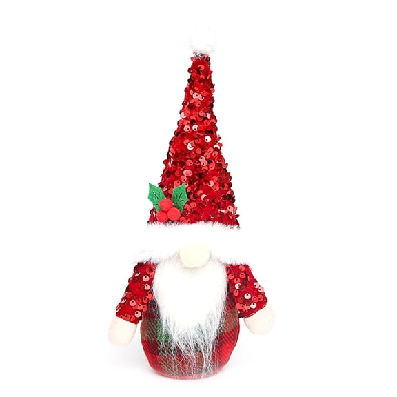 ZPAQI Santa Faceless for Doll Christmas Party Decoration for Doll for Home Christmas