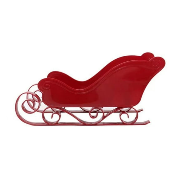 ZPAQI Santa Sleigh Candy Dish Christmas Sleigh Decoration Table Decoration