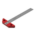 thumbnail image 1 of ZPAQI Scribing Ruler Layout Tool T Square Ruler Measurement Ruler Woodworking Tool, 1 of 7
