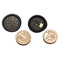 thumbnail image 1 of ZPAQI Sealings Wax Scrapbooking Stamp Head Brasses Sealing Stamp Head Wax Stamp Head, 1 of 20